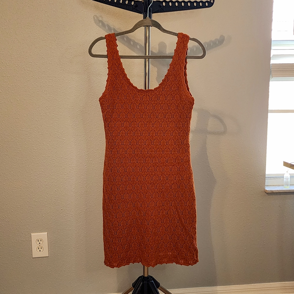 Steve Madden "Malia" Sleeveless Sweater Minidress